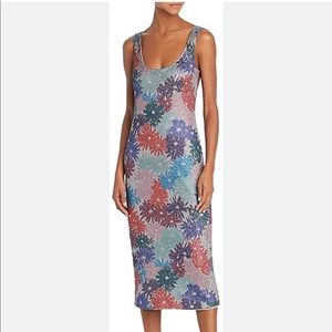 Splendid X Margherita Missoni Brillare Dress Multi Daisy Size Large